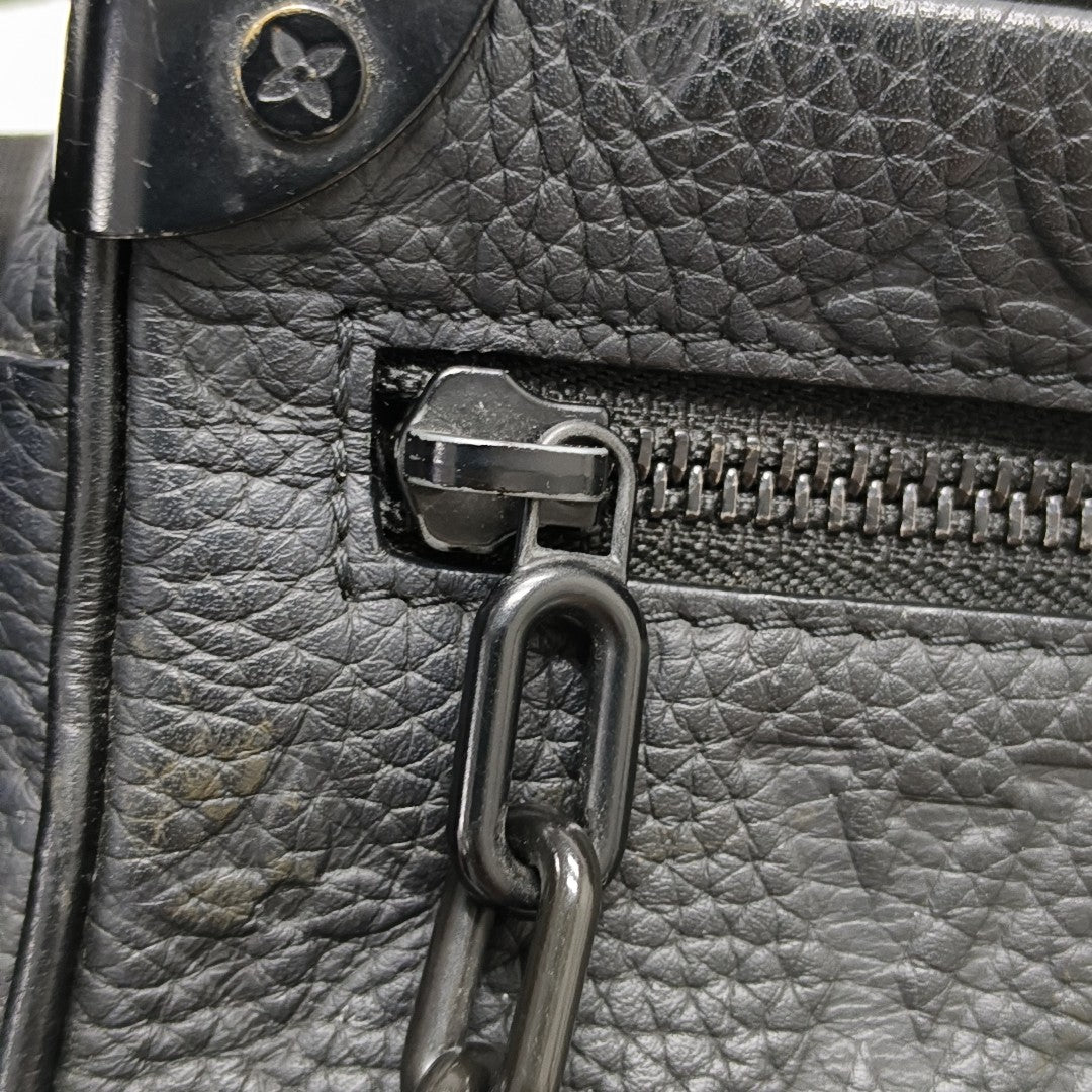 SOFT TRUNK Mini Monogram Calfskin Black