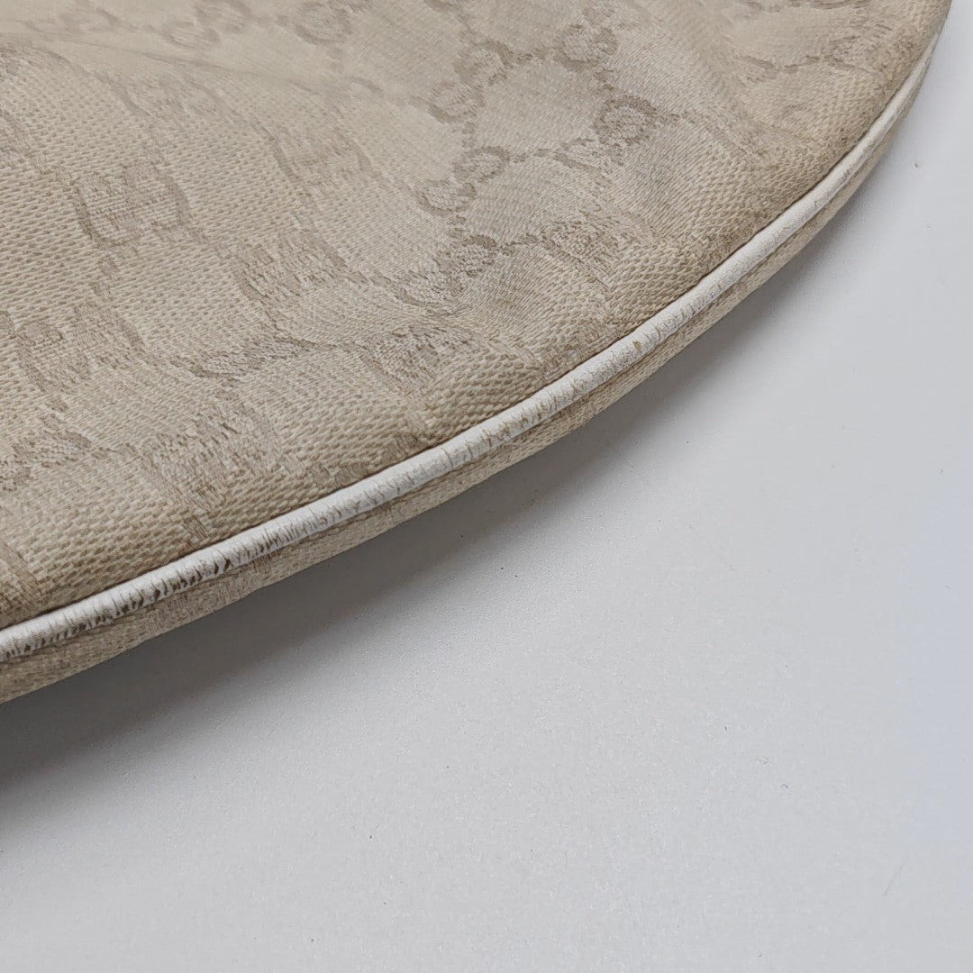 Monogram Coated Canvas Beige