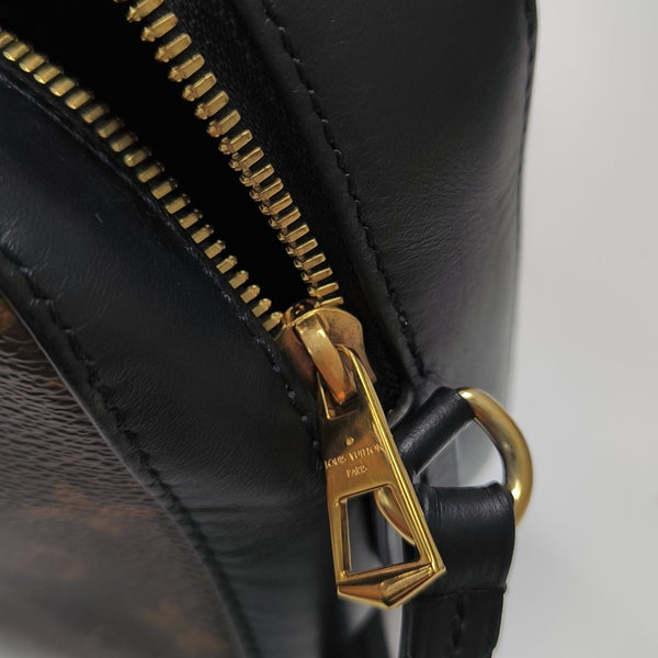 SAINTONGE Monogram Coated Canvas Brown