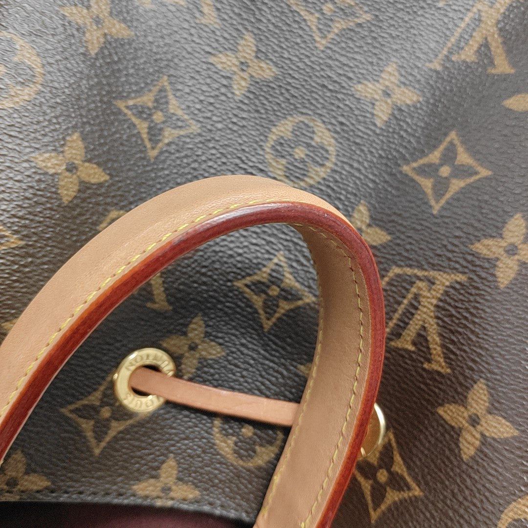 NÉONOÉ BB Monogram Coated Canvas Brown