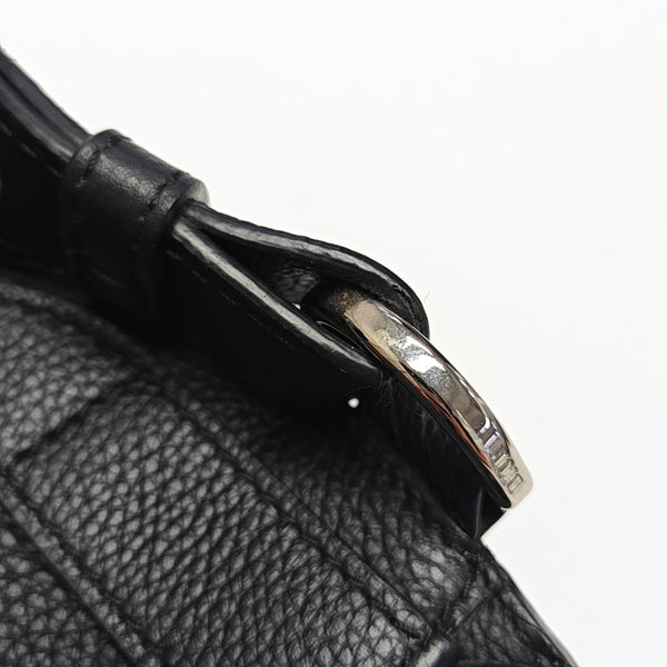 Saddle Small Calfskin Black