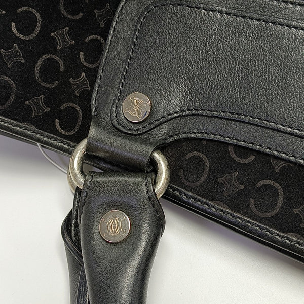 Suede Tote Bag Black