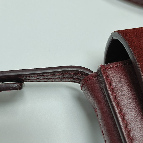 Faye Small Calfskin Red