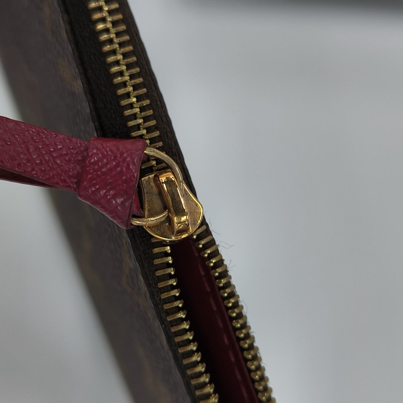 FÉLICIE Monogram Coated Canvas Brown
