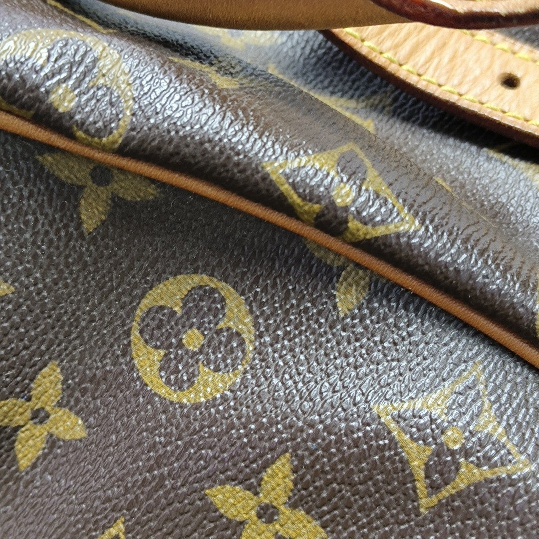 TIVOLI GM Monogram Coated Canvas Brown
