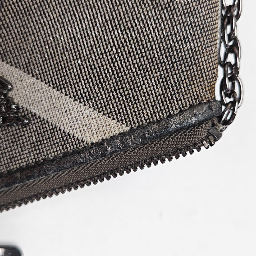 Canvas Clutch Gray