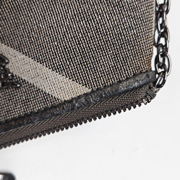 Canvas Clutch Gray