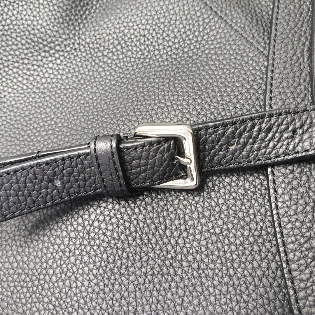 Calfskin Backpack Black