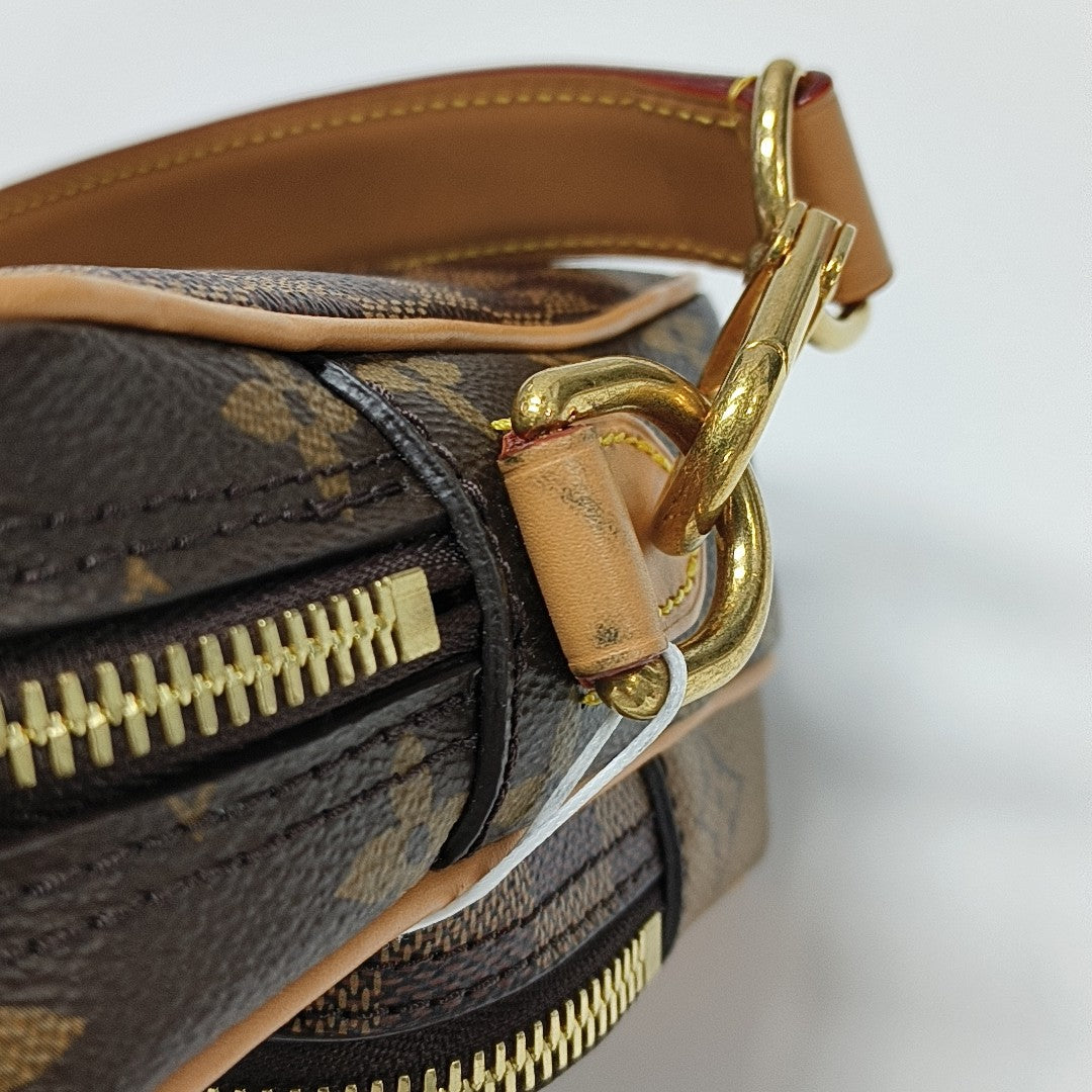 NIL Damier Ebene Coated Canvas Brown