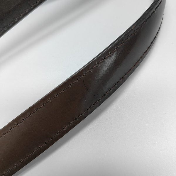 PARIOLI PM Damier Ebene Coated Canvas Brown