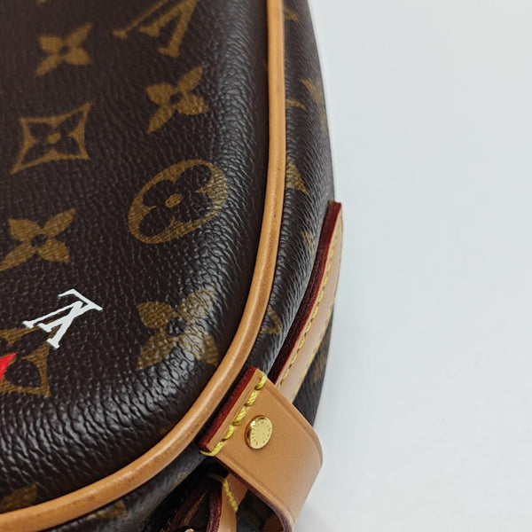 GAME ON Monogram Coated Canvas Brown