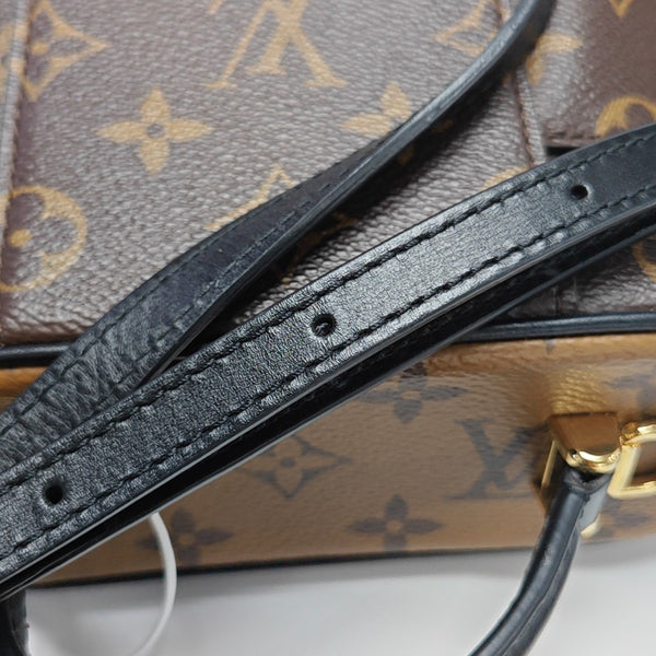 Vanity Chain Pouch Monogram Coated Canvas Brown