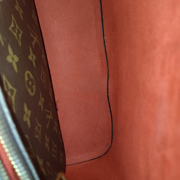 NÉONOÉ MM Monogram Coated Canvas Brown