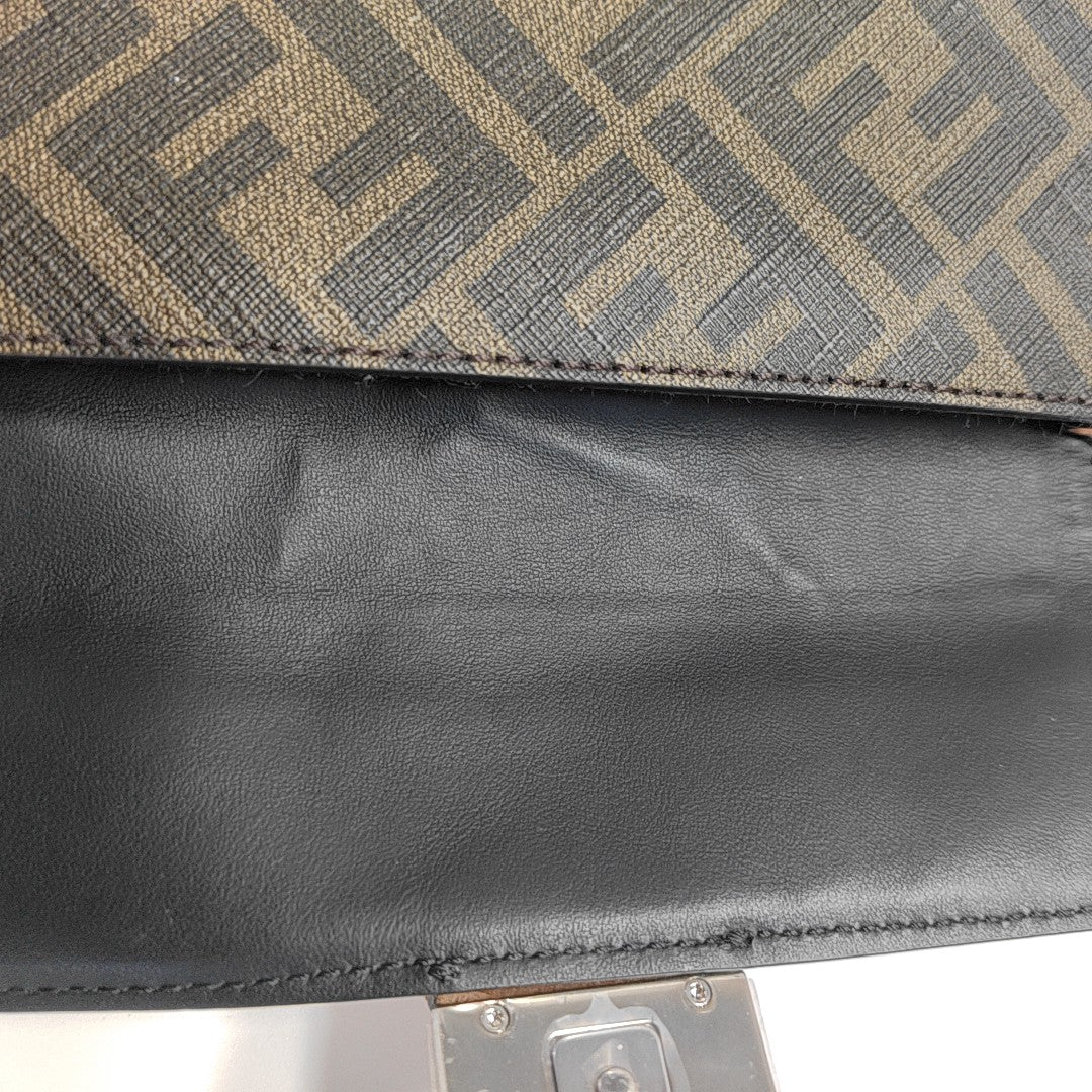 Baguette Mini Canvas Brown