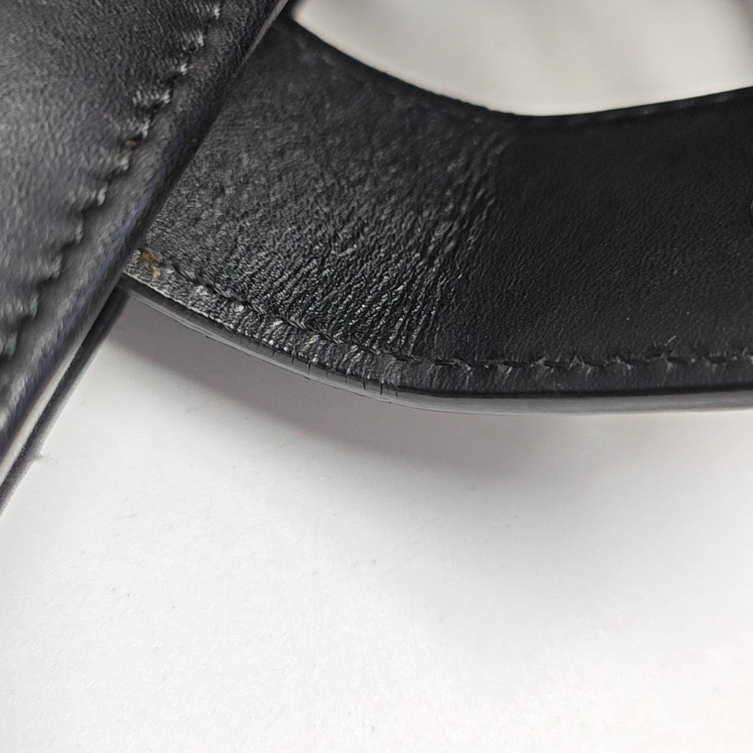 CAMBON Quilted Calfskin Black Wallet