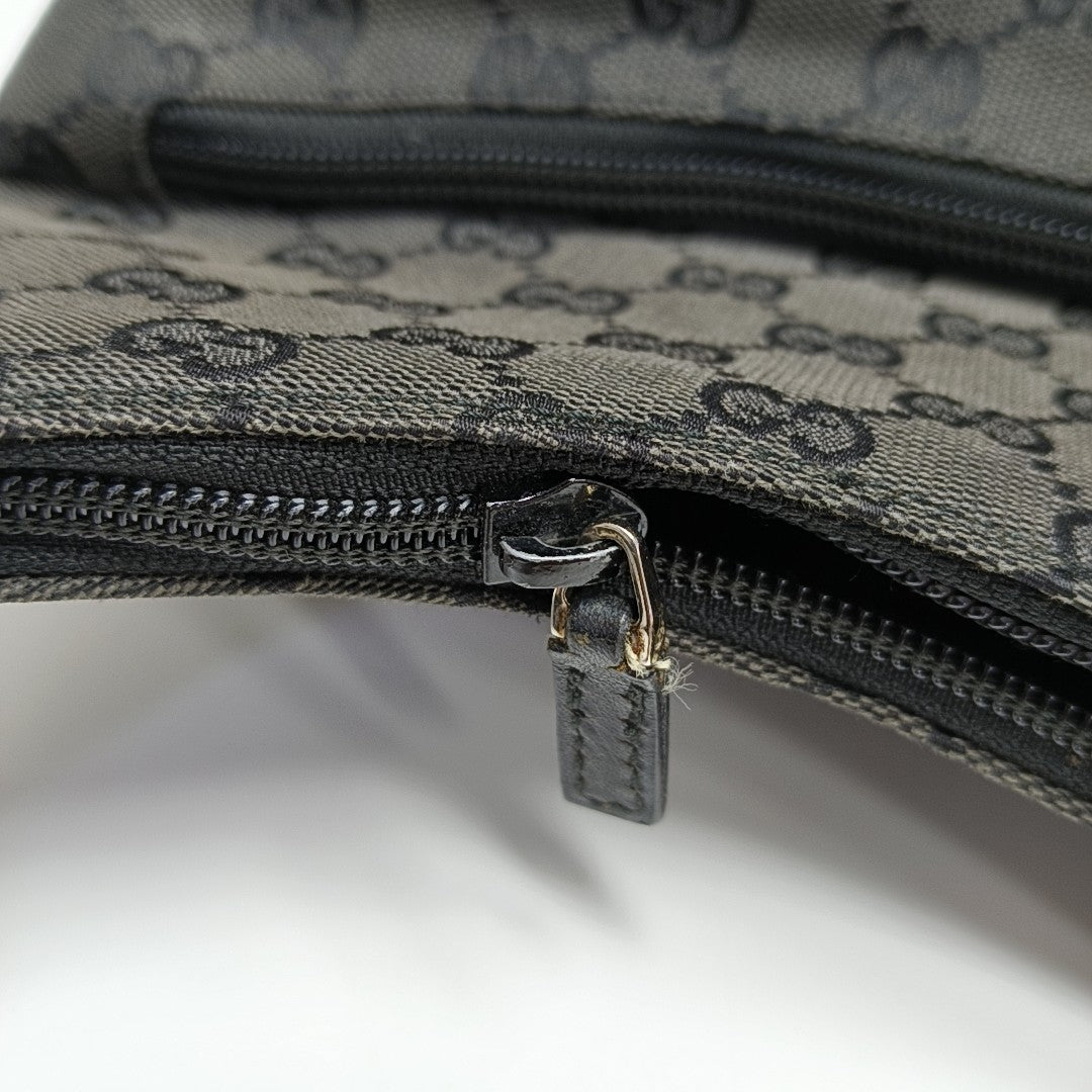 Monogram Canvas Top Handle Bag Black