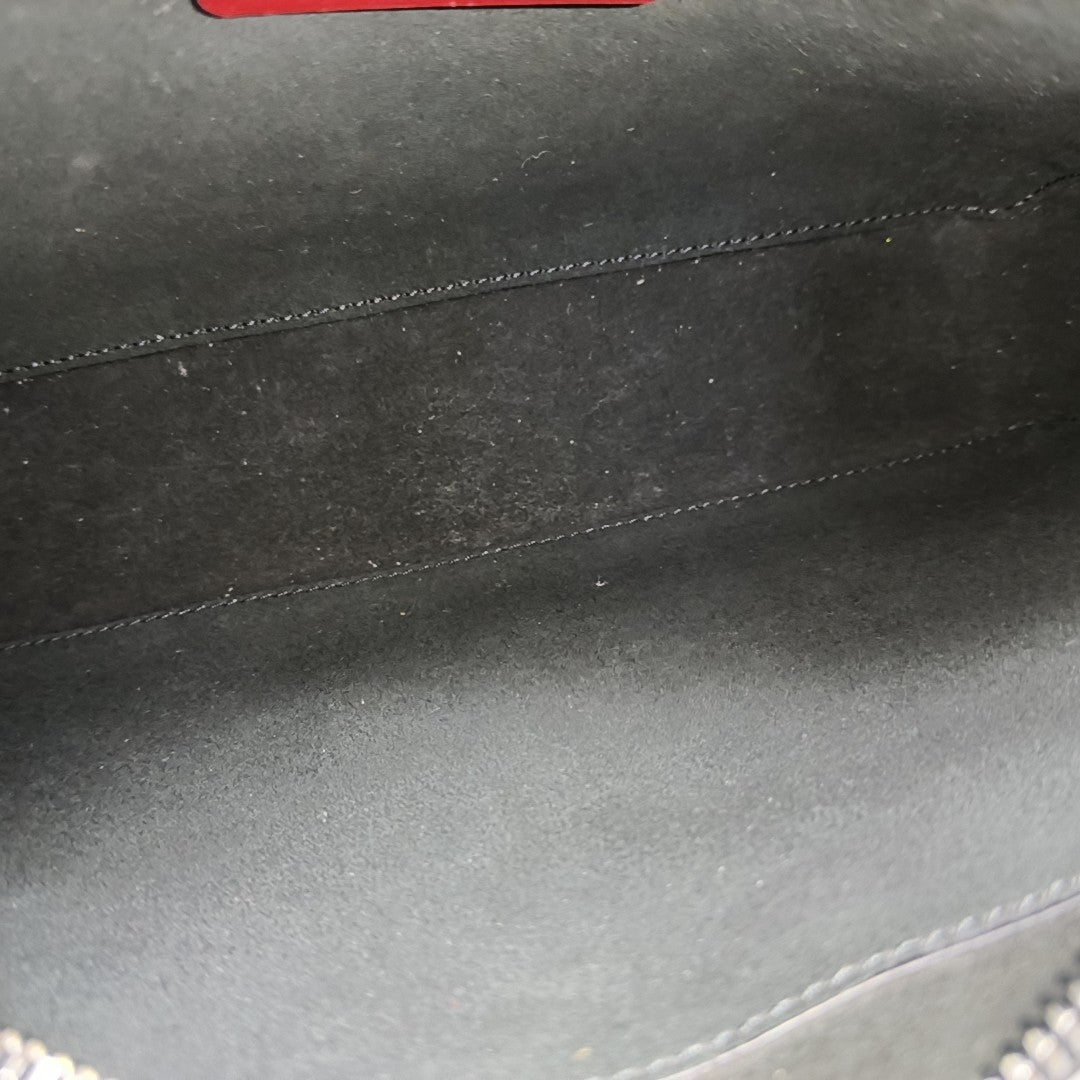 Vltn Calfskin Black