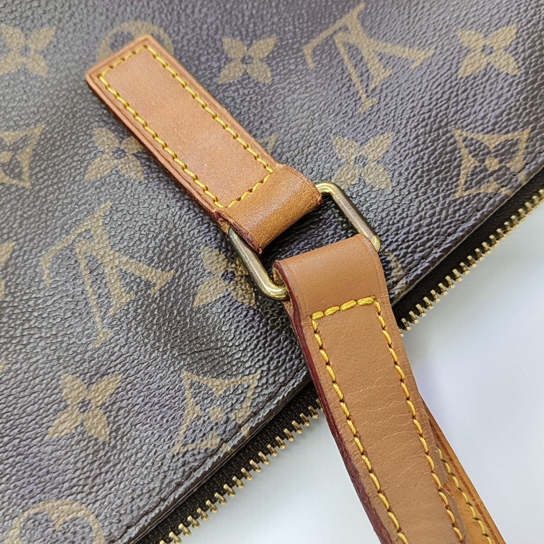 PIANO Monogram Coated Canvas Brown