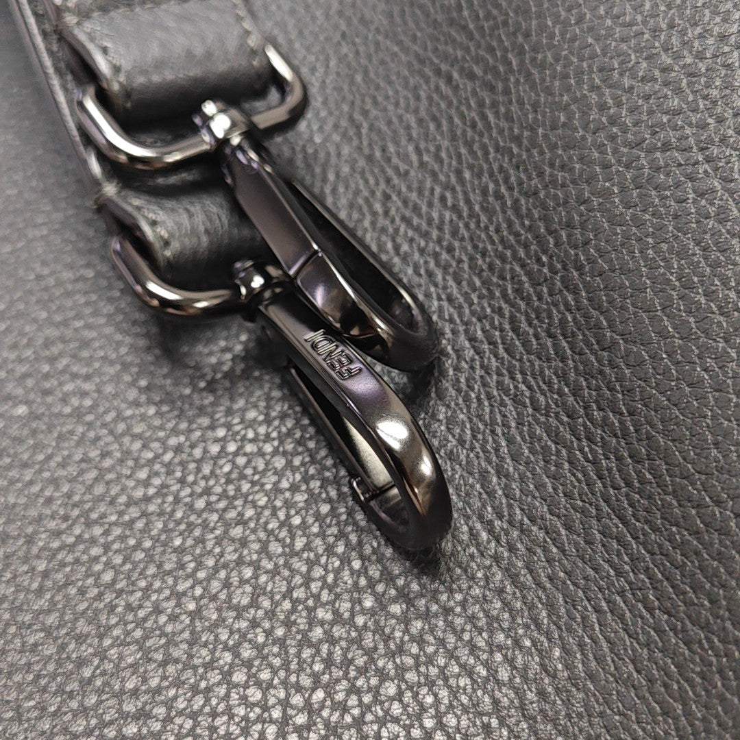 Peekaboo Small Calfskin Gray