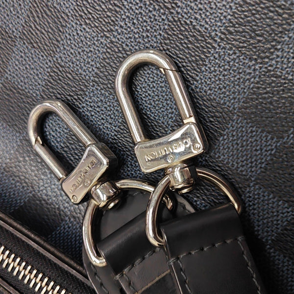 GREENWICH Damier Coated Canvas Blue