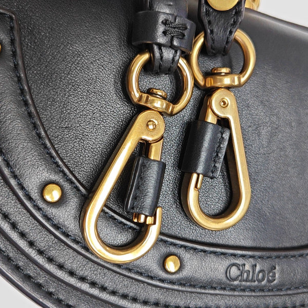 Nile Small Calfskin Black