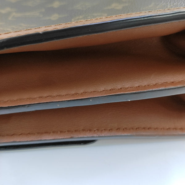 DAUPHINE MM Monogram Coated Canvas Brown