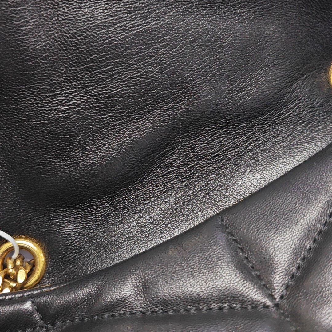 PUFFER Quilted Lambskin Black