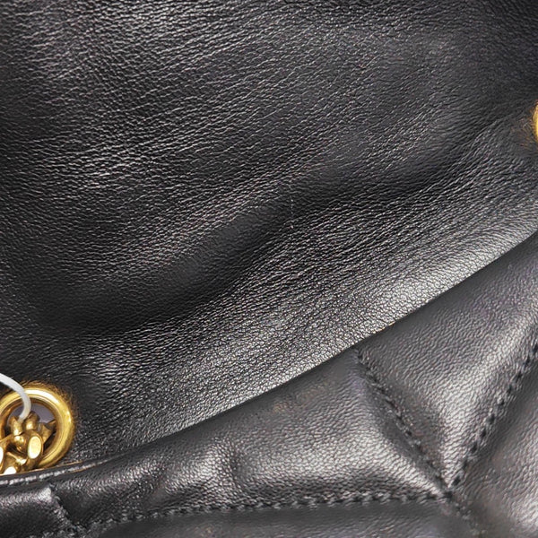 PUFFER Quilted Lambskin Black