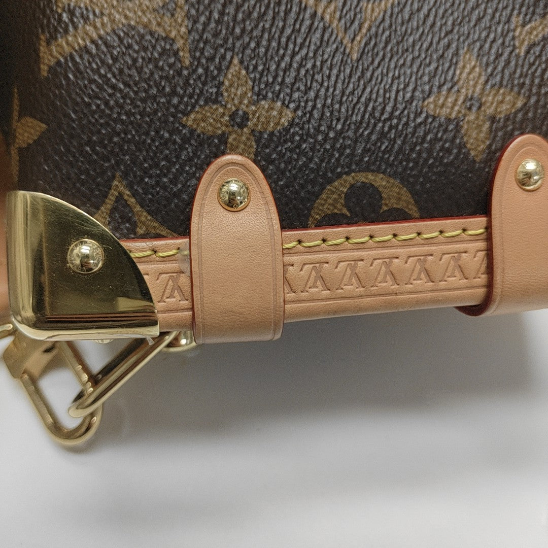 SIDE TRUNK PM Monogram Coated Canvas Brown