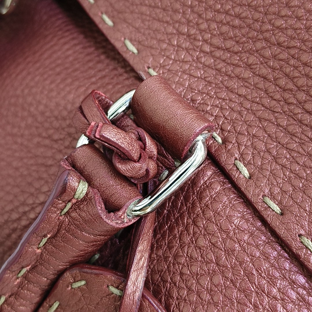 Linda Calfskin Red