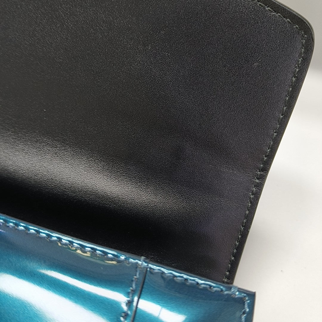 SERPENTI FOREVER Small Calfskin Blue