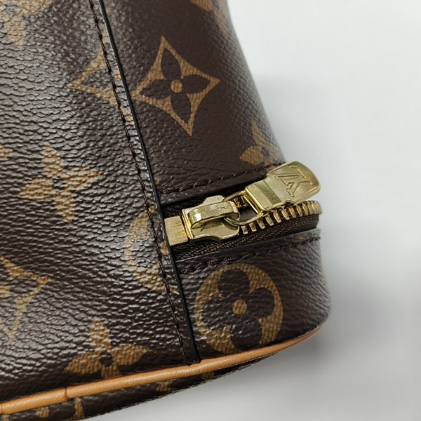 NICE Super Mini Monogram Coated Canvas Brown