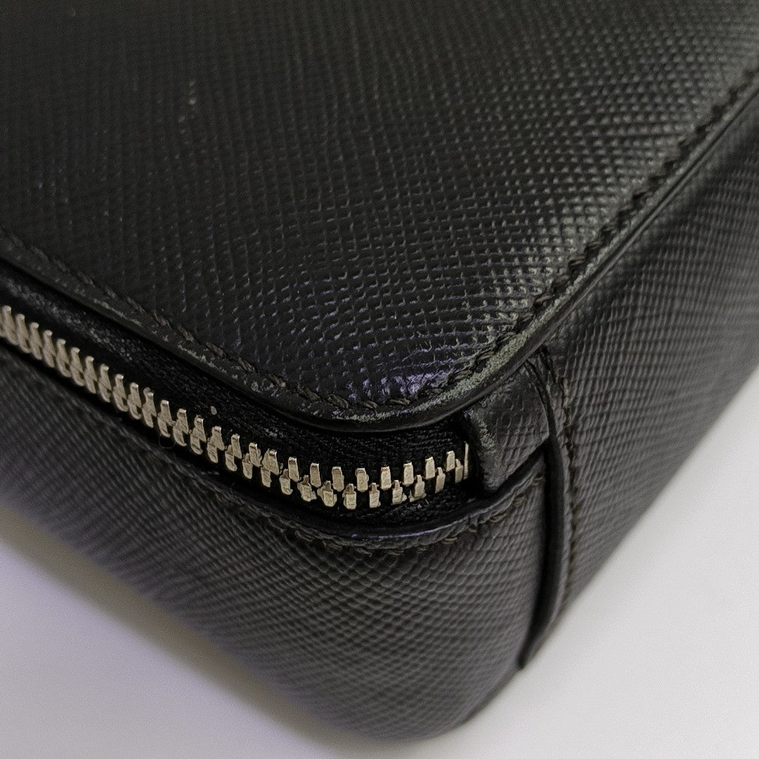 Calfskin Shoulder Bag Black