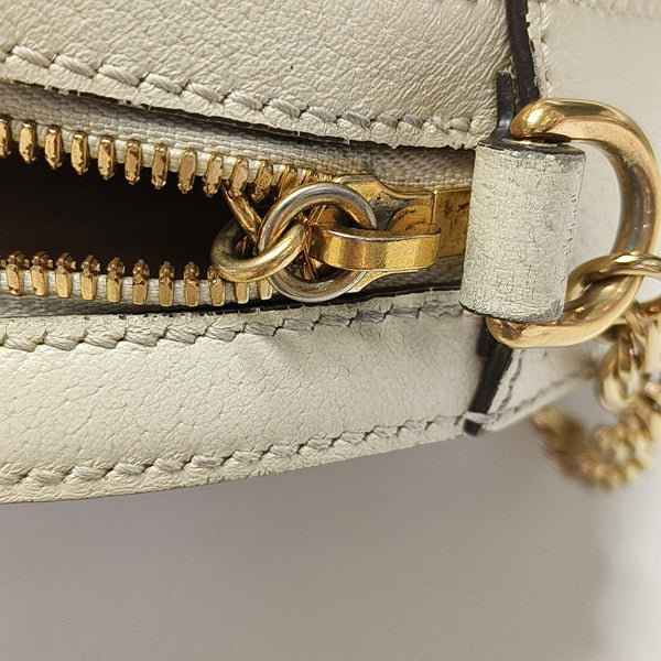 Ophidia Mini Calfskin White