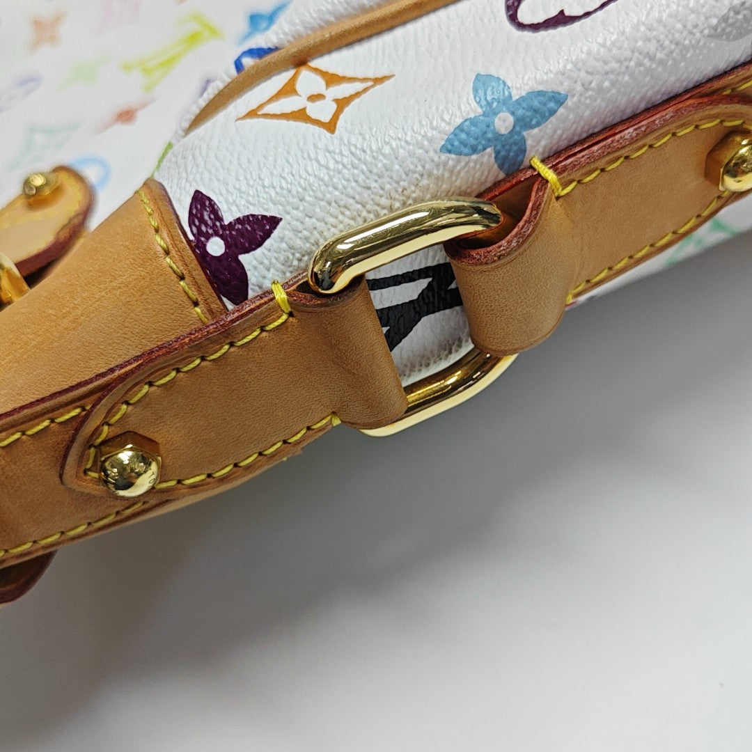 LV × TM GRETA Monogram Coated Canvas White