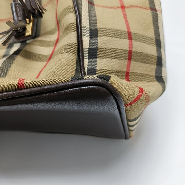 Canvas Shoulder Bag Brown