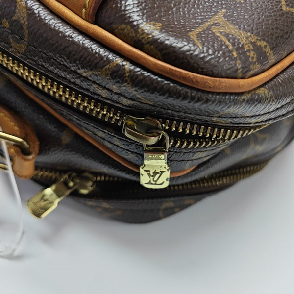 REPORTER Monogram Coated Canvas Brown