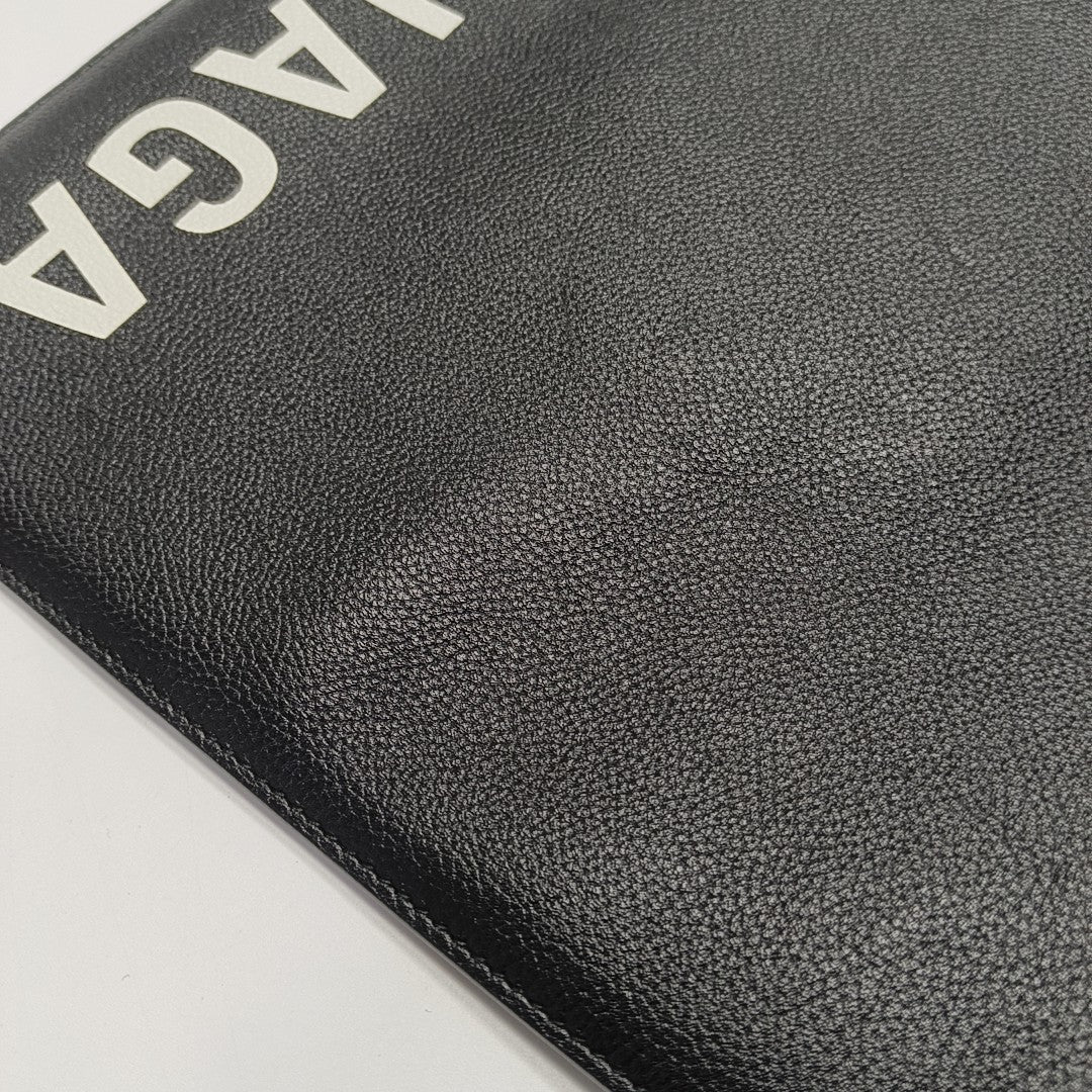 Calfskin Clutch Black