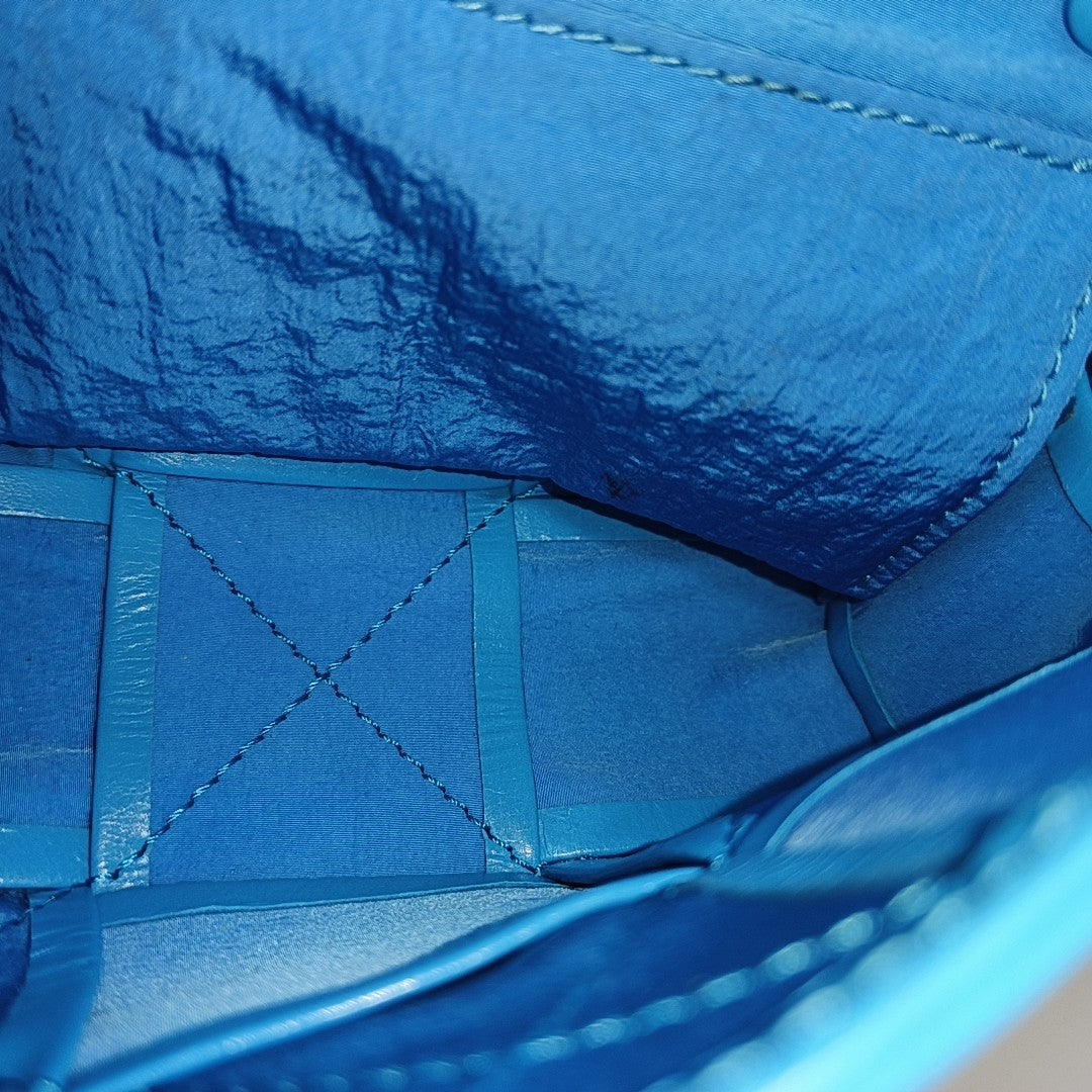 Cassette Mini Calfskin Blue