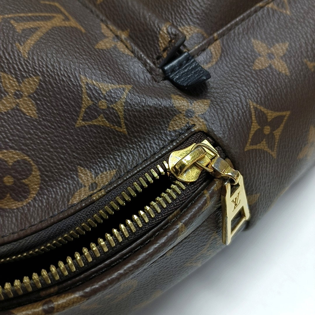 PALM SPRINGS PM Monogram Coated Canvas Brown