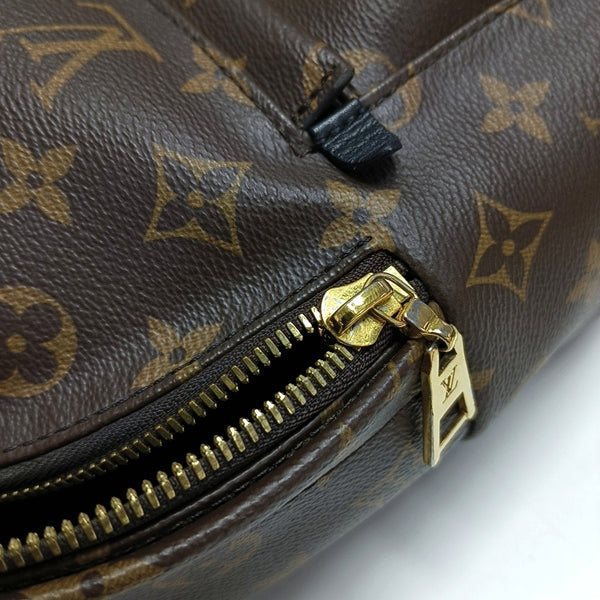 PALM SPRINGS PM Monogram Coated Canvas Brown