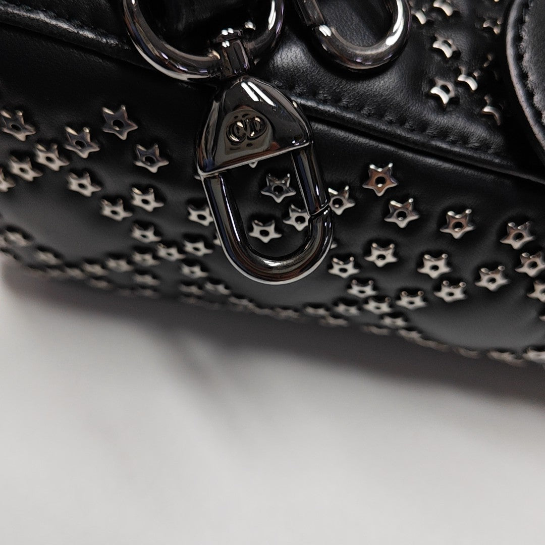 Lady Dior Small Cannage Lambskin Black