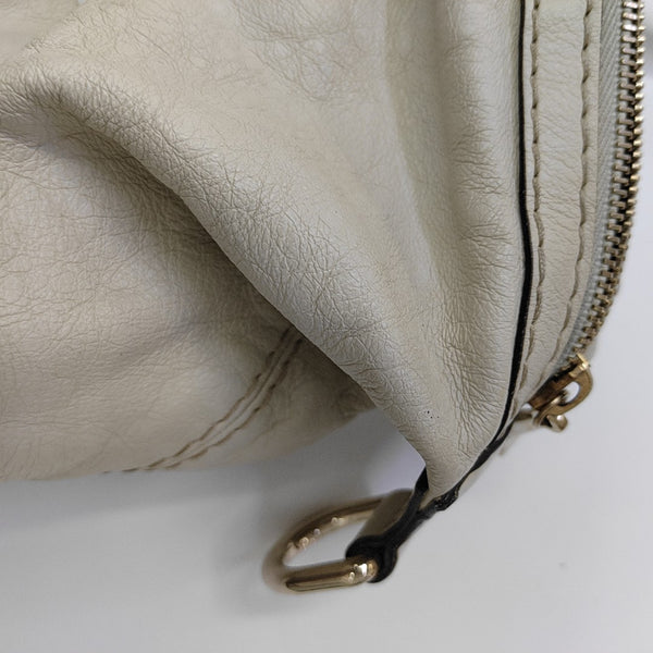 Calfskin Tote Bag White