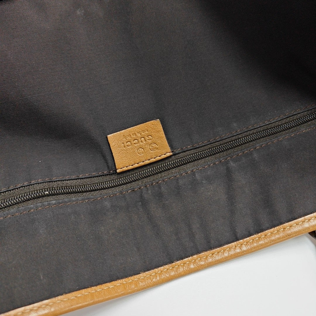 Monogram Canvas Tote Bag Yellow
