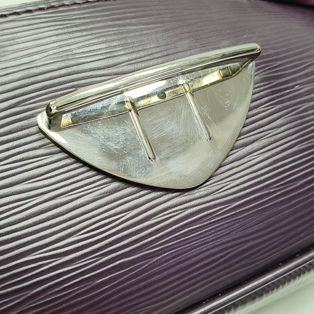 POCHETTE MONTAIGNE Epi Purple