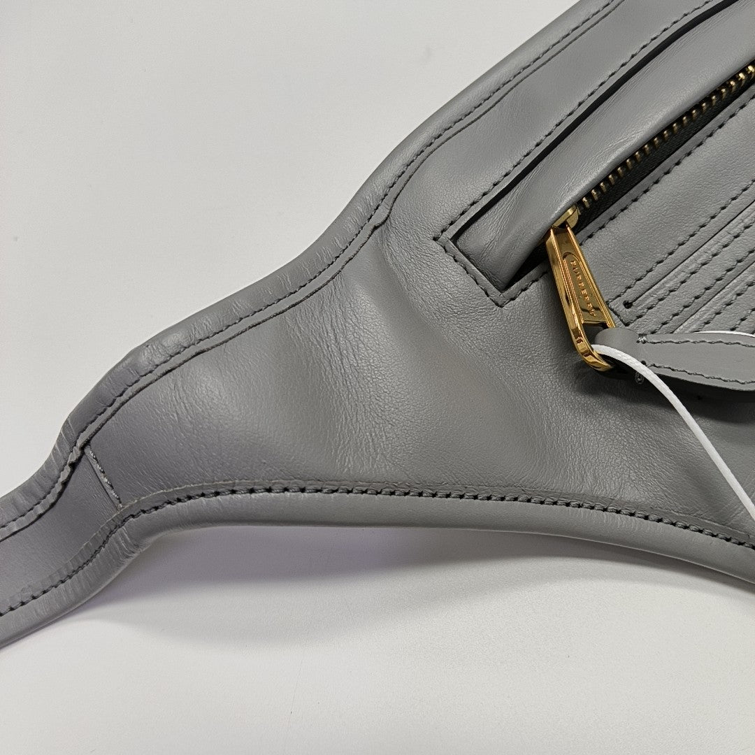 Calfskin Belt Bag Gray