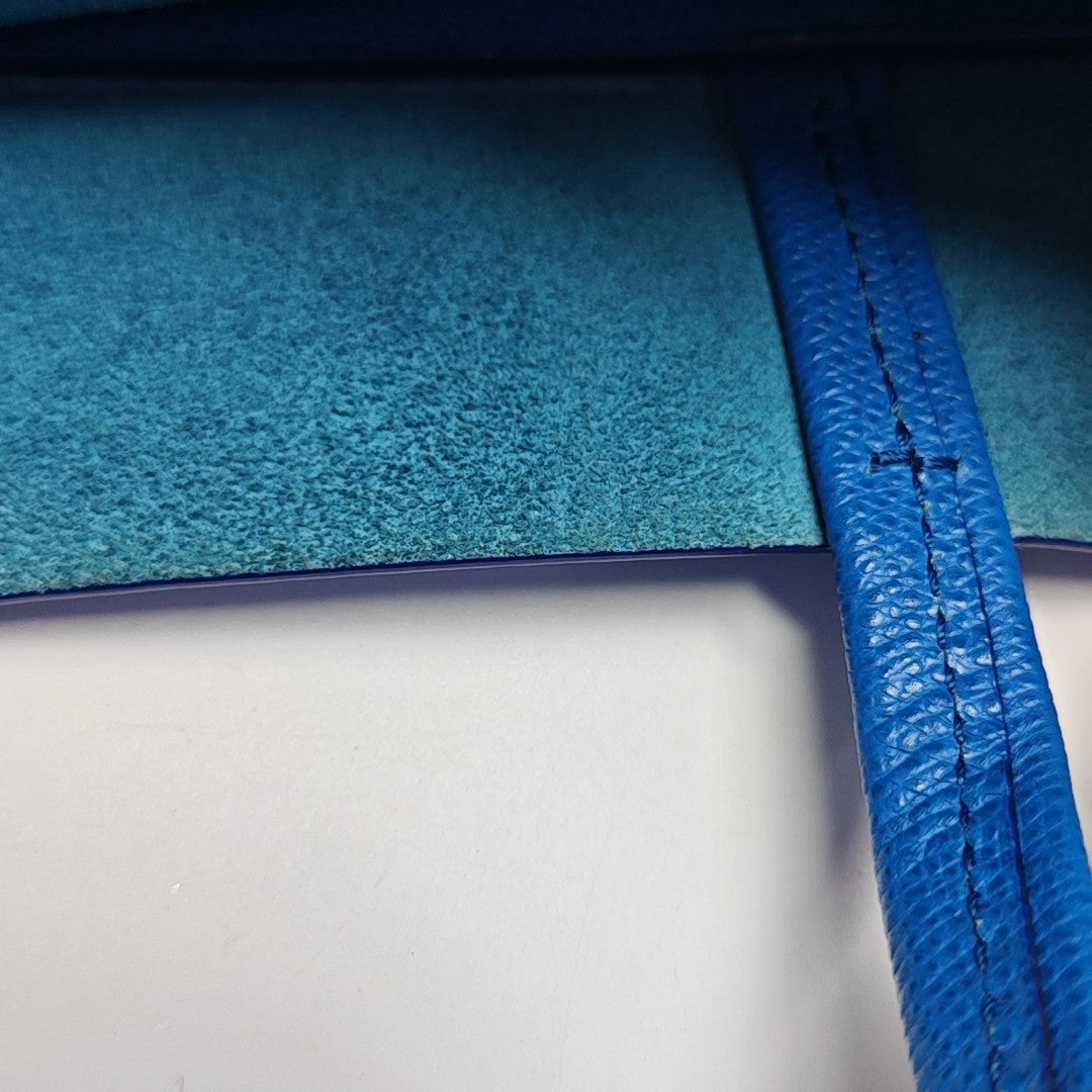 VERTICAL CABAS Mini Calfskin Blue
