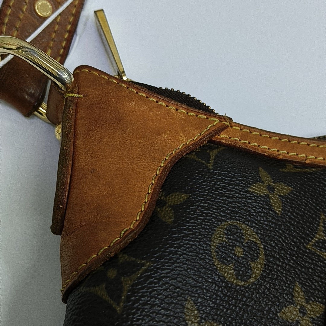VINTAGE THAMES GM Monogram Coated Canvas Brown