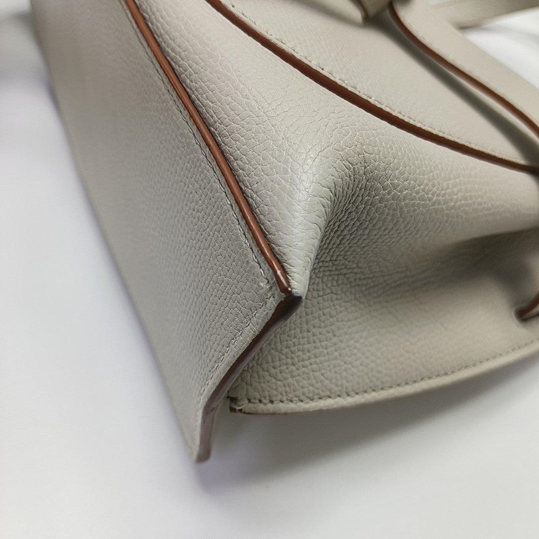 Gate Mini Calfskin Gray