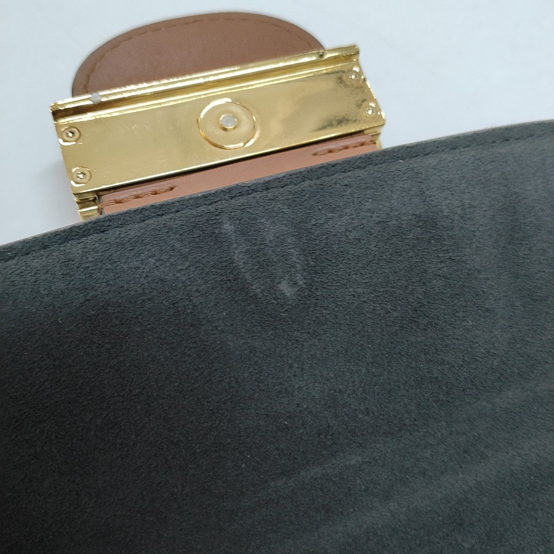 DAUPHINE Mini Monogram Coated Canvas Brown